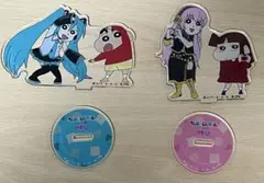 クレヨンしんちゃん 初音ミク コラボ アクリルスタンドセット