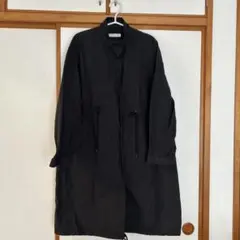 SERIE ON PLAISIR ブラックトレンチコートのサムネイル