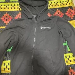 VOLCOM ジップアップパーカー ブラック