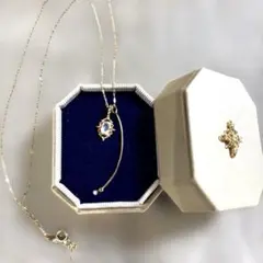 新品！✨ノジェス限定品！✨K10ラブラドライトネックレス✨スペシャルBOX付き✨のサムネイル