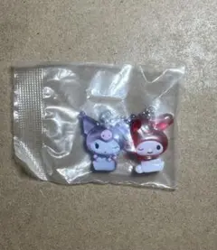 サンリオキャラクターズ　なかよしドロップチャーム　マイメロディ＆クロミ