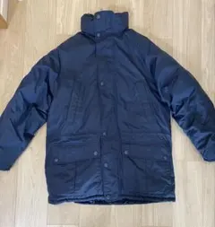 エディーバウアー ダウンジャケット　古着　ネイビー