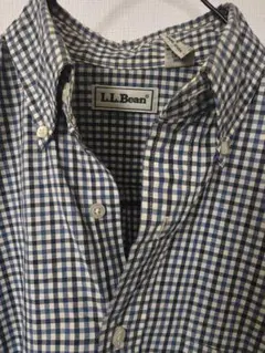 L.L.Bean チェック柄 ボタンダウンシャツ