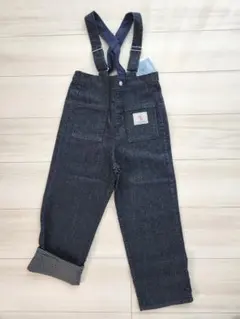 SLAP SLIP サスペンダー付きデニムパンツ 120cmのサムネイル