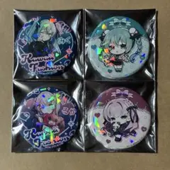 初音ミク ドンキ ホログラム缶バッジ ミク ルカ