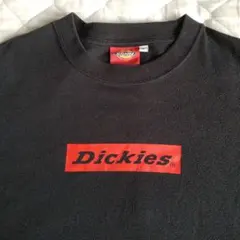 Dickies ブラック Tシャツ ◀ L▶