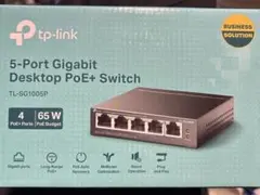 TP-Link 5ポートギガビット PoE+ スイッチ TL-SG1005Pのサムネイル