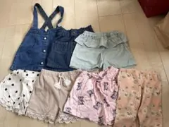 7点まとめ売り　90 ズボン スカート 女の子