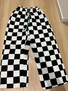 チェック柄 キッズロングパンツ 140サイズ 程