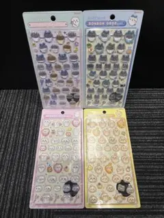 【正規品】ボンボンドロップシール ちいかわ 第1弾 4点セット売り