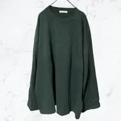 13570 WYM LIDNM ロンT 緑 M カットソー ウィムバイリドム古着のサムネイル