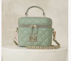 Darich ダーリッチ キルティングスクエアミニバッグ グリーン