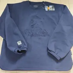 HOOPREX ネイビー スウェットトレーナー　フープレックス