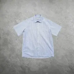 【90s】ChristianDior 格子柄ボックスシルエット半袖シャツCityのサムネイル
