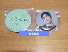 SEVENTEEN セブチ バーノン 一番くじ セブチカフェ 缶バッジ