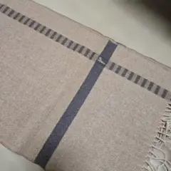 renoma ブラウン ストライプ マフラー