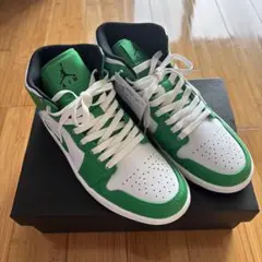 AIR JORDAN1MID ラッキーグリーン 新品未使用
