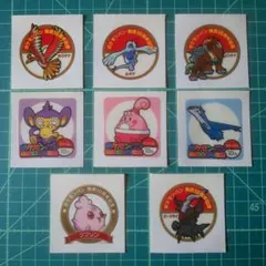 ポケモンパン 発売10周年記念  デコキャラシール♪8枚セット