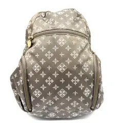 russet ラシット リュックサック グレー モノグラム レザーストラップ