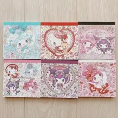 サンリオ 飴ノ森ふみか スクエアメモ バラメモ おすそ分け