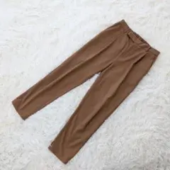 美脚シルエット❗️【ルクールブラン】センタープレス テーパードパンツ