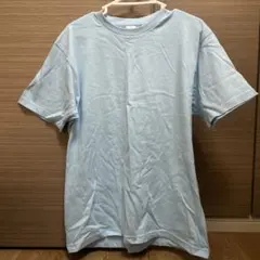 水色無地Tシャツ