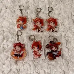 莉犬くん アクリルキーホルダー 6個セット