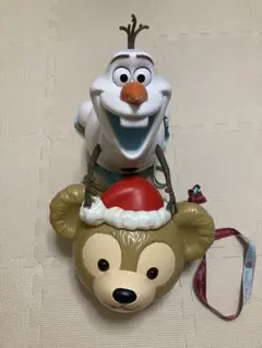 ディズニー　シー　ランド　ポップコーンバケット　オラフ　ダッフィー　レア限定商品