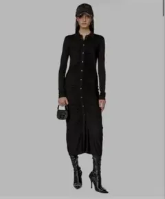 Diesel ブラック シャツドレス A105180LAUのサムネイル