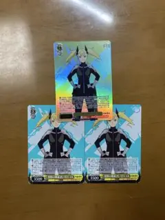 ヴァイスシュヴァルツ　怪獣の殲滅　四ノ宮キコル　ホイル&通常セット　怪獣8号