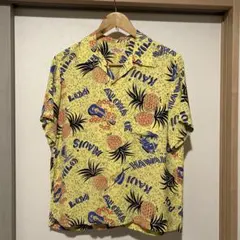 WACKO MARIA イエロー アロハシャツ 半袖シャツ - メルカリ