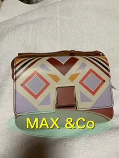 【新品未使用】MAX &Co ショルダーバッグ　マックスアンドコーのサムネイル