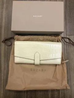 SAZABY アイボリー 長財布のサムネイル