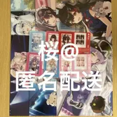 ローソン　ホロライブ　クリアファイル　クリアシート　セット