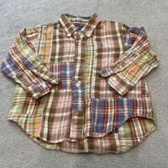 Ralph Lauren チェック柄 シャツ 90サイズ