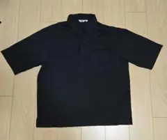 【美品】UNIQLO U エアリズムコットンポロシャツ ベージュ Lサイズ