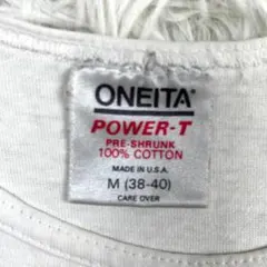 ヴィンテージ 90s USA製☆ONEITA／オニータ タンクトップ 銀タグ