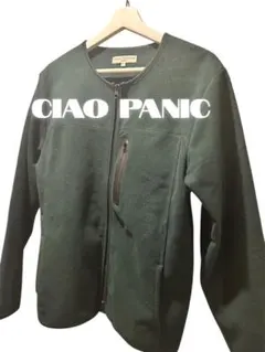 CIAO PANIC フルジップ フリースジャケット M ダークグリーン