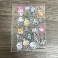 ボンボンドロップシール　おすそ分け④ マイメロ　うさぎ　シマエナガ