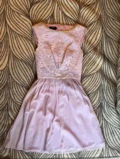 美品 Ted Baker London レース×ビジュー ワンピース