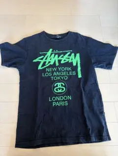 Stüssy ブラック Tシャツ S