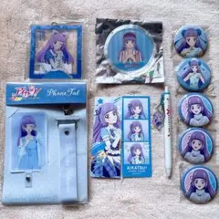 アイカツ 氷上スミレ キラッキラ ハート缶バッジ まとめ売り アイカツ 氷上スミレ キラッキラ ハート缶バッジ まとめ売り