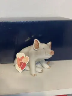 ロイヤルコペンハーゲンイヤーフィギュリン2005年ハッピーピッグ