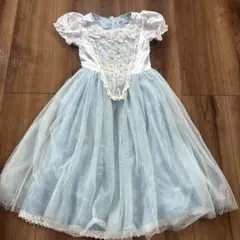 プリンセスドレス 水色 キッズ　110