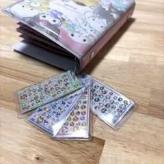 ミニチュアボンボンドロップシールキーホルダー 　たまごっち