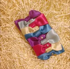 10連 リボンバレッタ