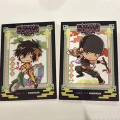 名探偵コナン　大阪城本陣　トレーディングフィルム 世良真純　赤井秀一　2枚セット