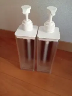 白磁】スクエアソープディスペンサー(泡タイプ)｜泡ボトル
