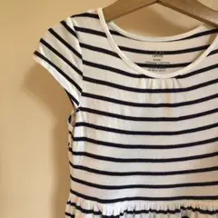 H&M ワンピース　ボーダー　120センチ　ユニクロ