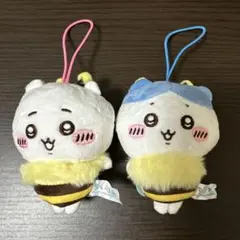 ちいかわハチさんぬいぐるみ　ちいかわ・ハチワレセット